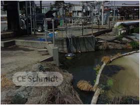 flux chamber measurement wastewater